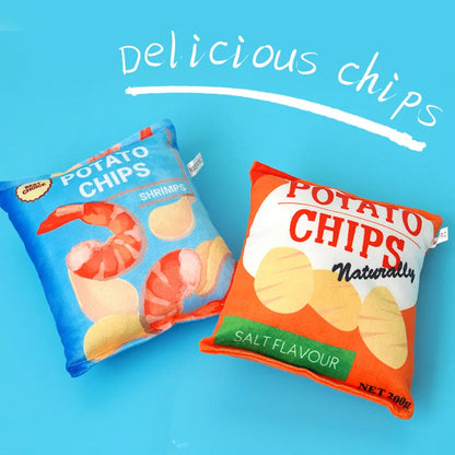 Spielzeug Kartoffelchips für Hunde