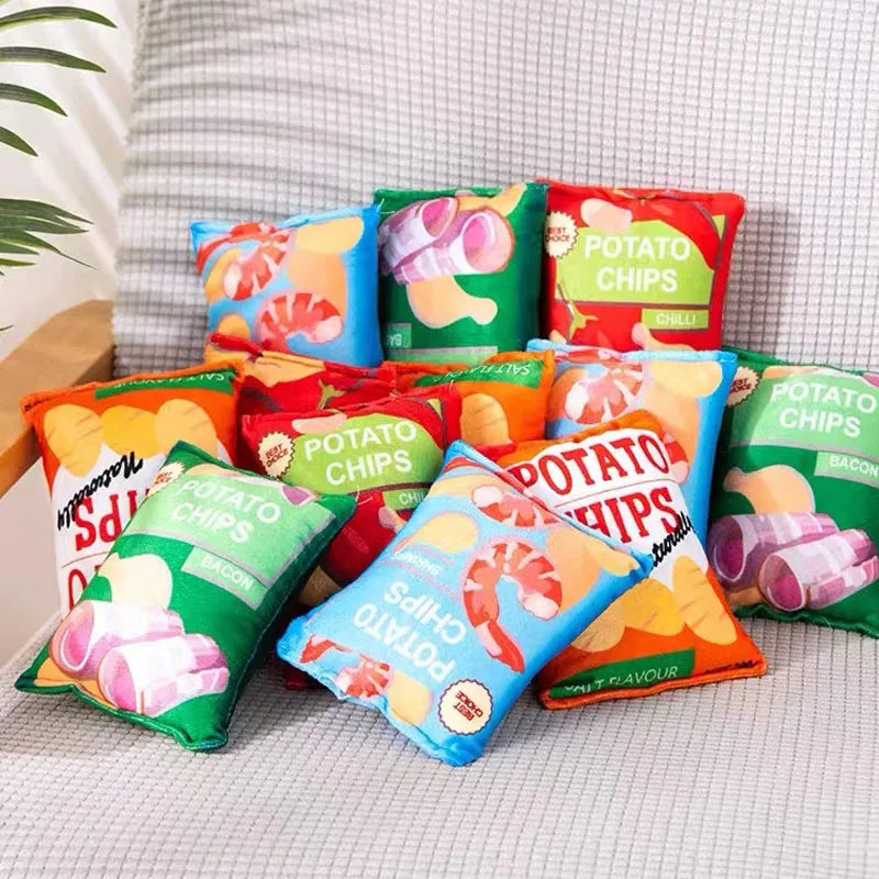 Spielzeug Kartoffelchips für Hunde