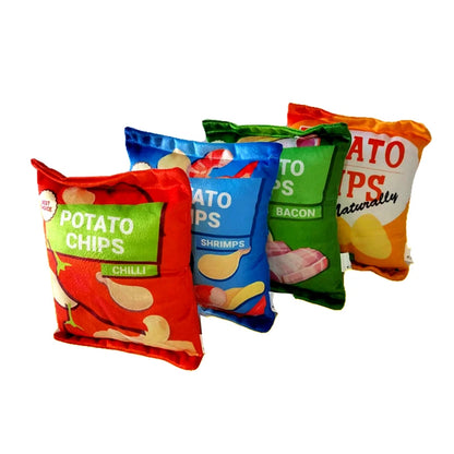 Spielzeug Kartoffelchips für Hunde